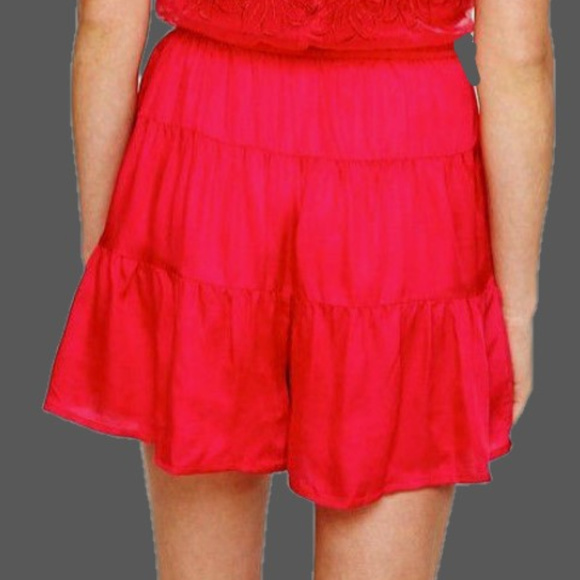 Embroidered Shortie Jumpsuit Satin Shorts ROMPER - Picture 5 of 8